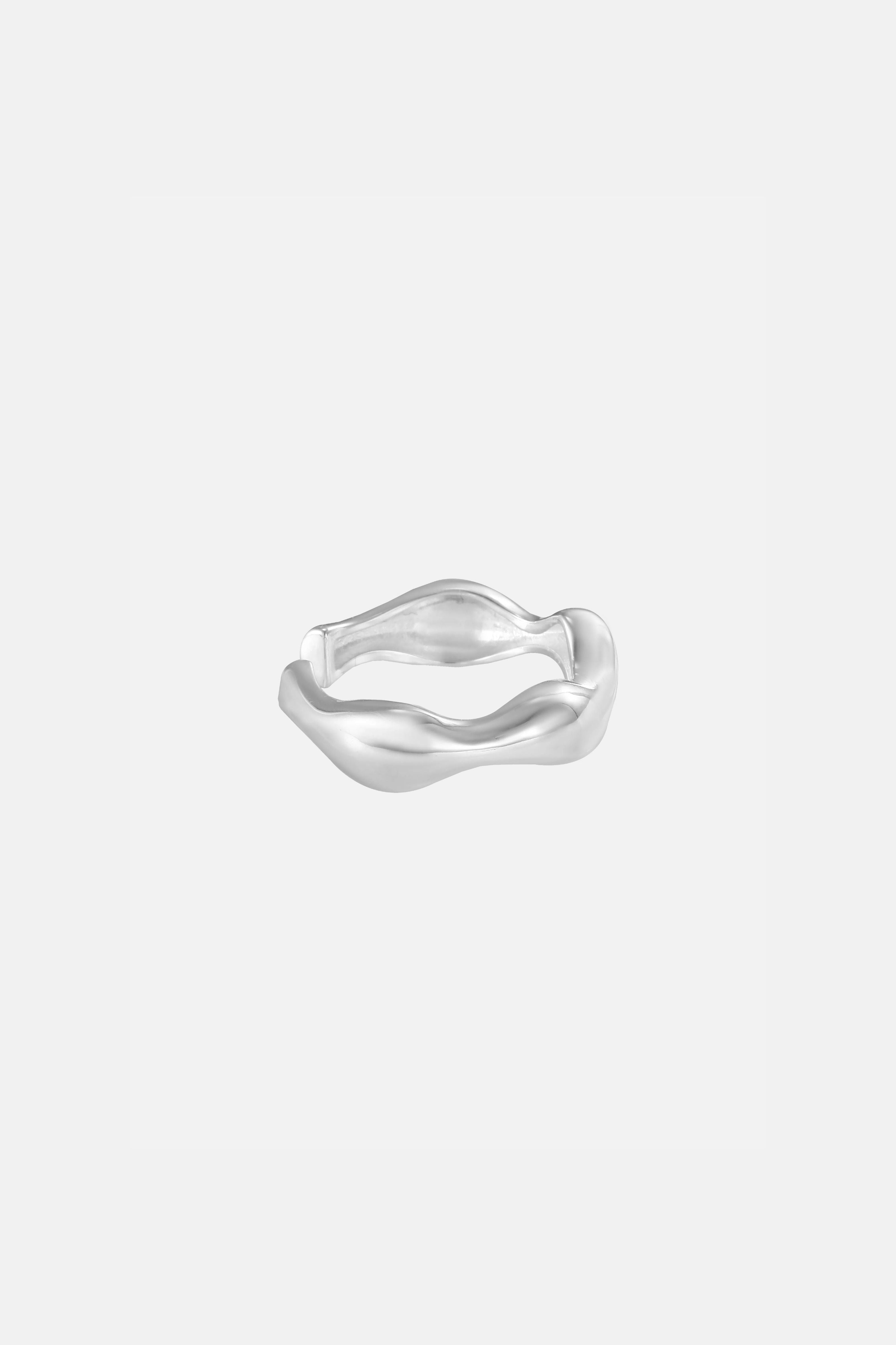 Undulating - Molten Flow Sterling Silver Ring – EVERY WAVE