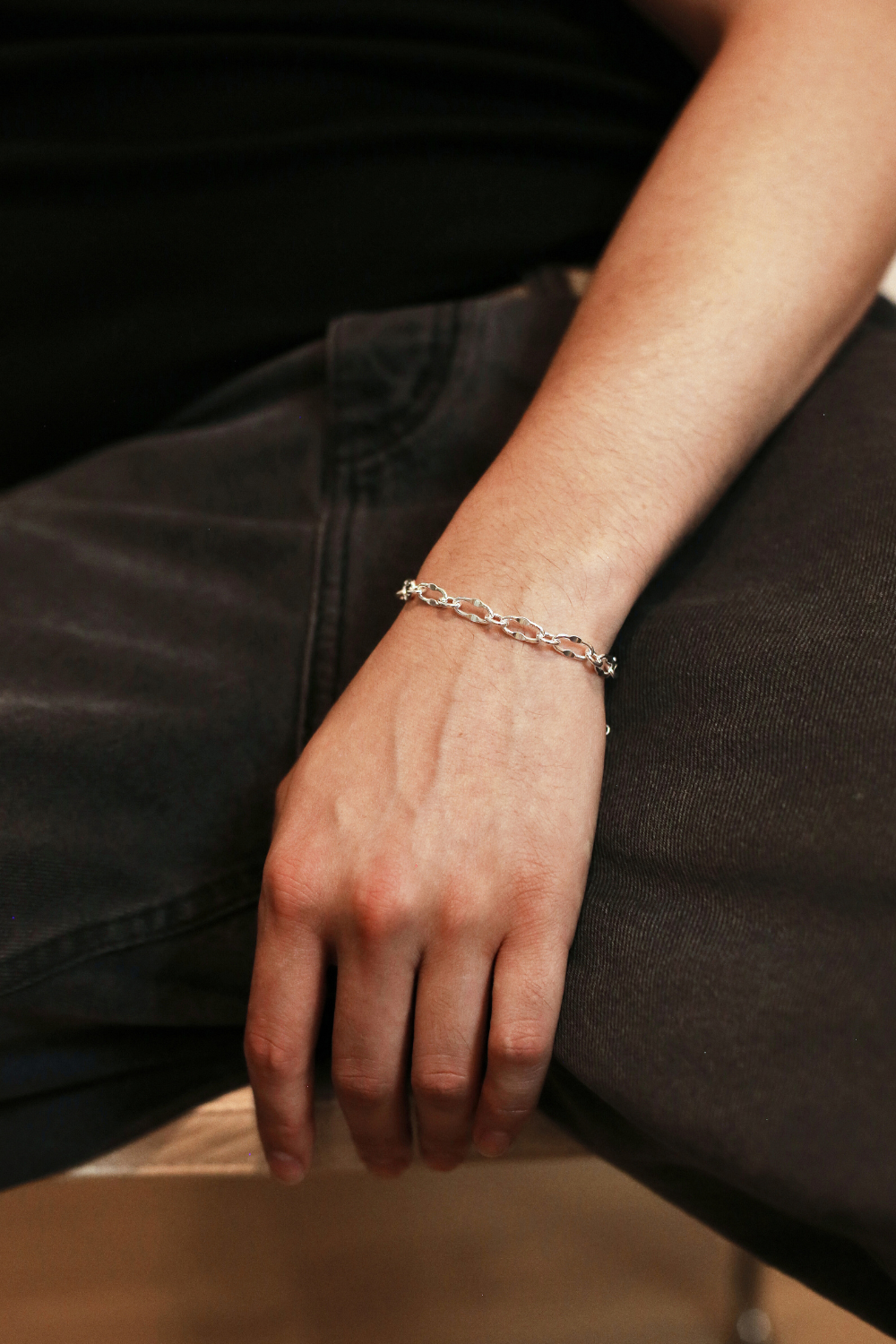 Linked - Cable Chain Bracelet Sterling Silver