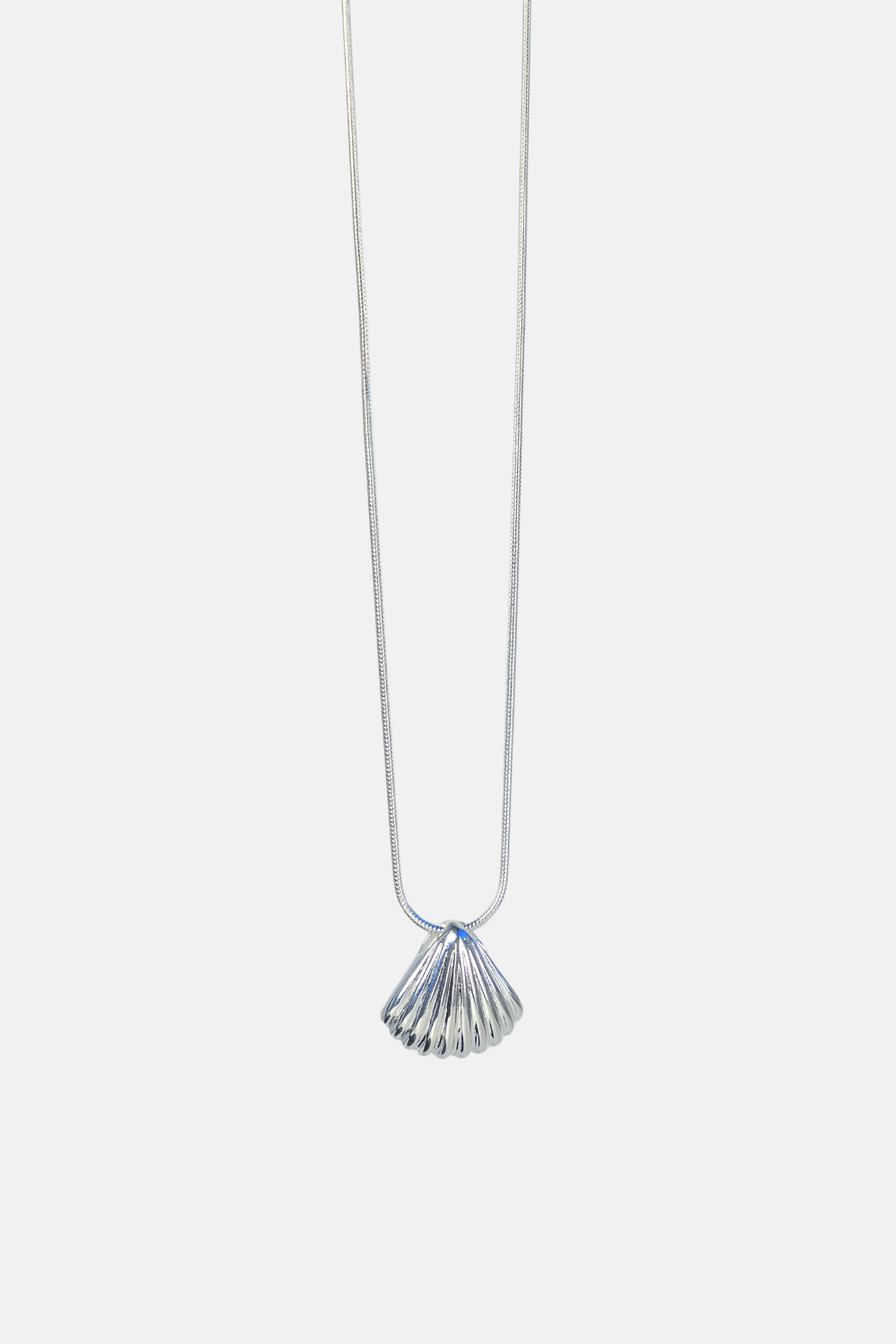 Whisper - Shell Pendant Sterling Silver Necklace