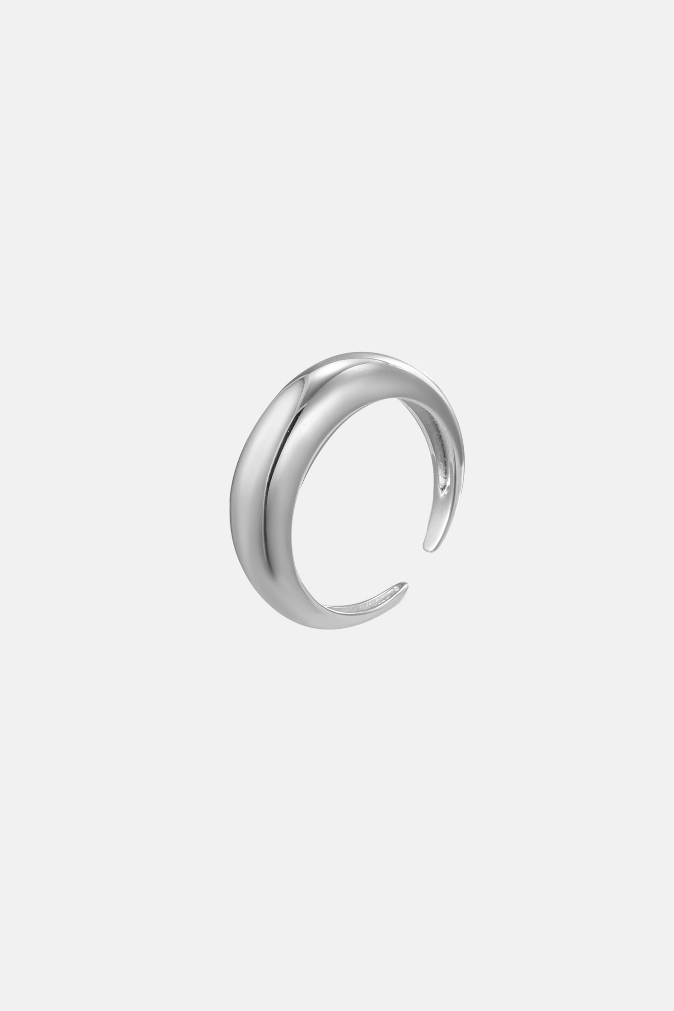 Forming - Slim Dome Sterling Silver Ring