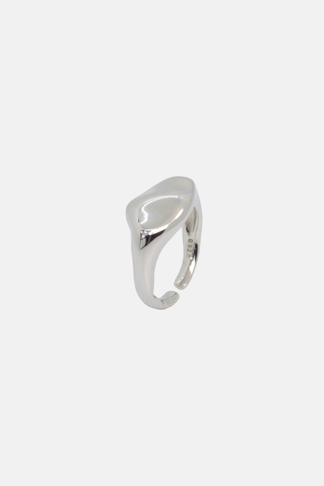 Pinnacle - Statement Oval Sterling Silver Ring