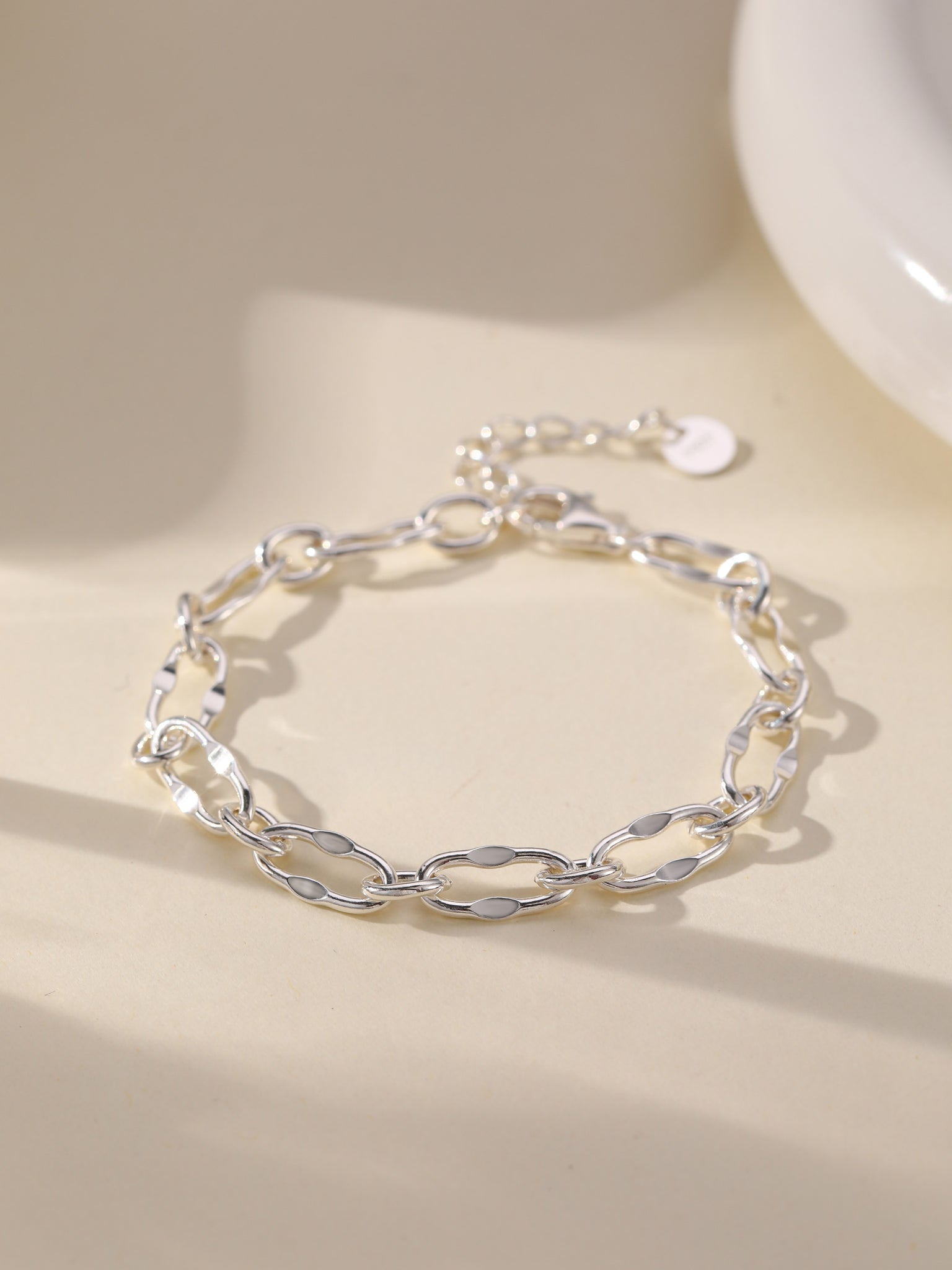 Linked - Cable Chain Bracelet Sterling Silver